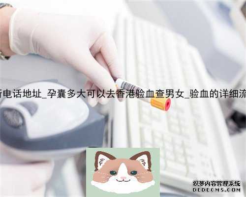 香港pg化验所电话地址_孕囊多大可以去香港验血查男女_验血的详细流程是怎样