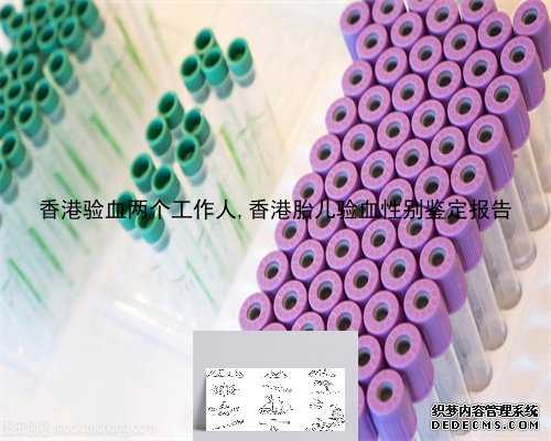 香港验血两个工作人,香港胎儿验血性别鉴定报告